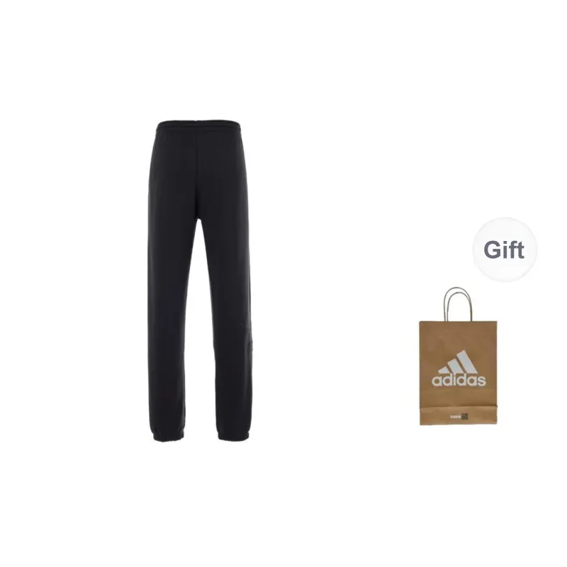 Adidas Knitted Sports Pants Men's Black-1