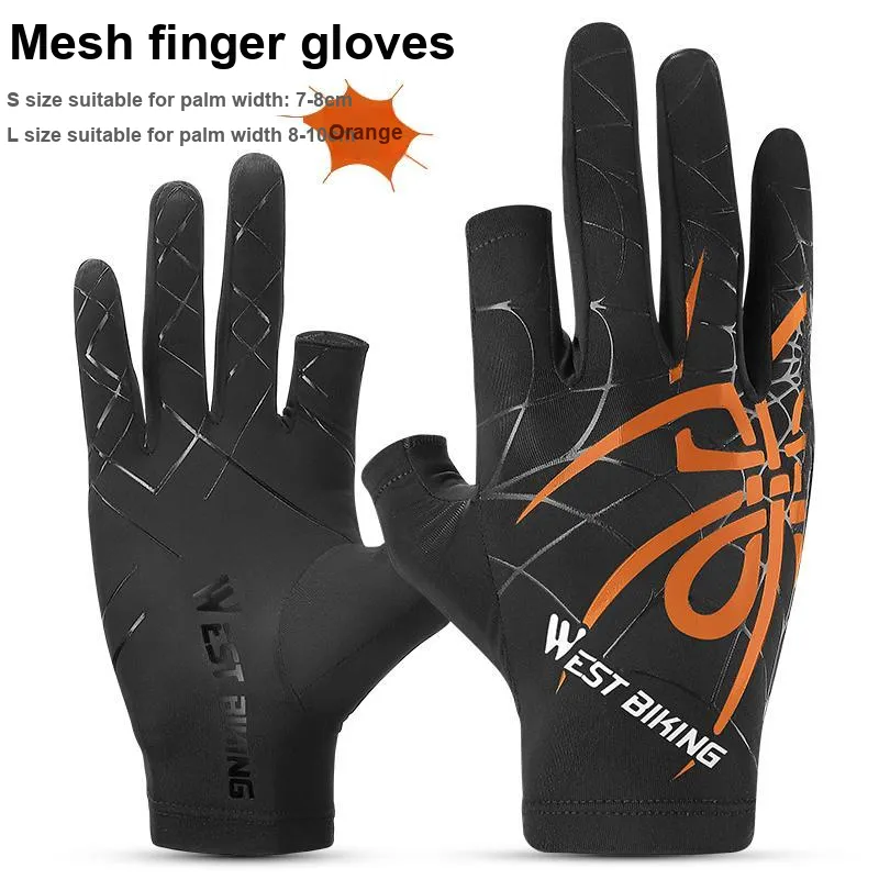 WEST BIKING Riding Equipment Cycling Glove Unisex Modified Polypropylene-17