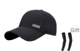 Black Hats & Caps+Black Cooling Arm Sleeves
