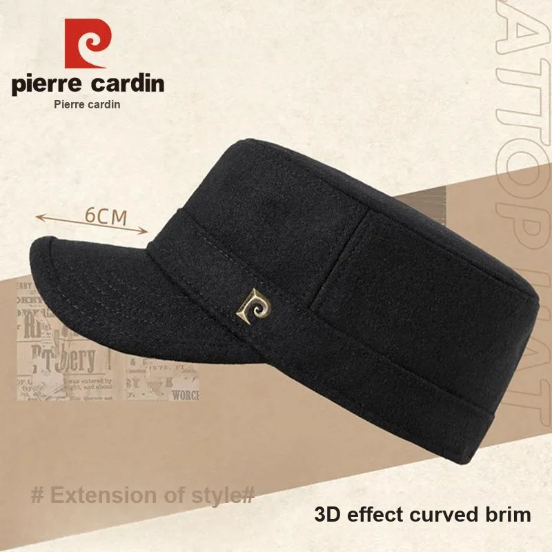 PIERRE CARDIN Wool Blend Baseball Caps Men's-2