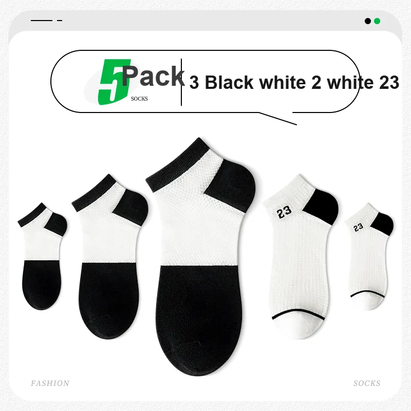 ROBINHOOD Ankle Socks Women's 5 Pack-5