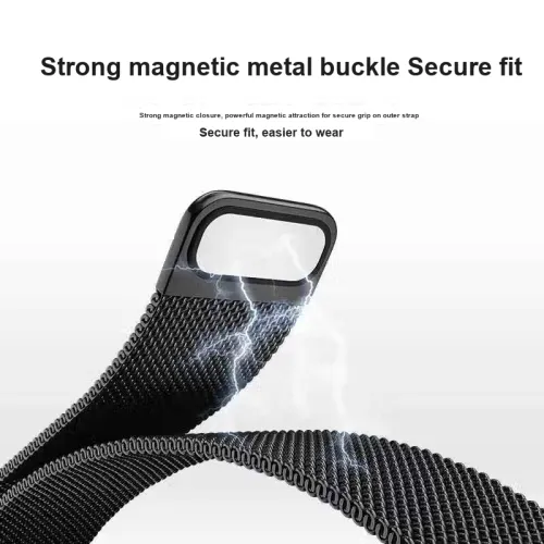 Smorss Ремешок Совместимость с Huawei Нержавеющая сталь Материал 255 мм