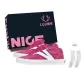 Rose Red (Shoe Box+Socks)