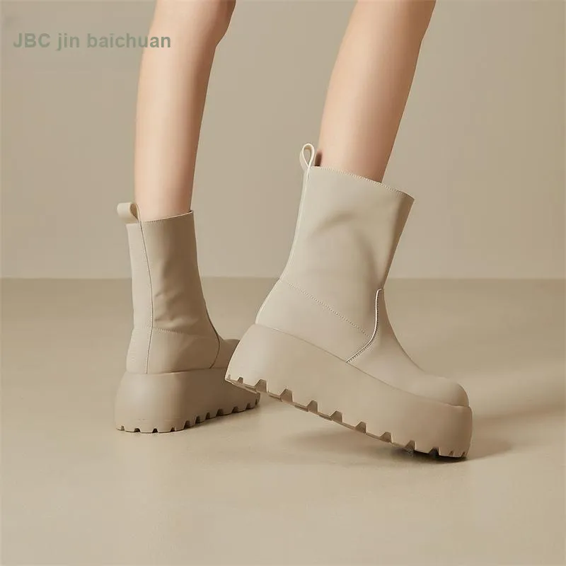 Jin Baichuan Ankle Boots Women's-12