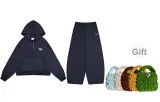 Navy Blue Clothing Sets (Includes Earphone Case)