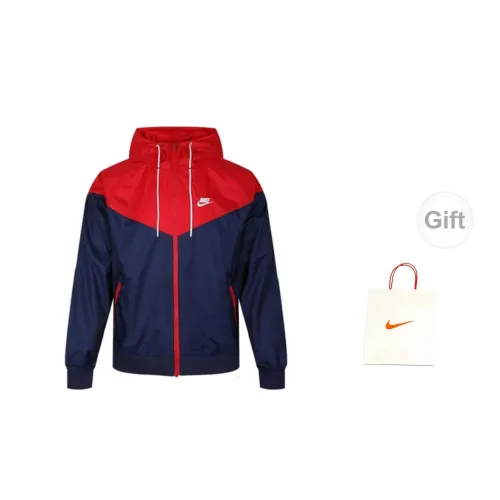 Nike Jackets Men Navy Blue+Gift Bag