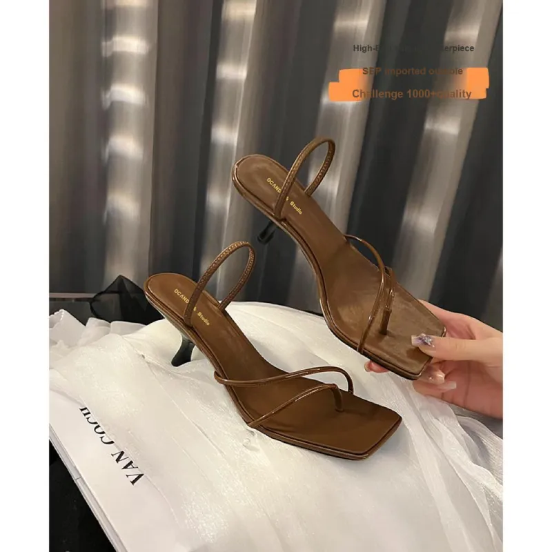 Uncle's House Slim Heel High Heels 5.5cm Women's-3