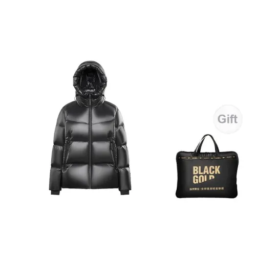 GOLDFARM Down Jackets Unisex Black