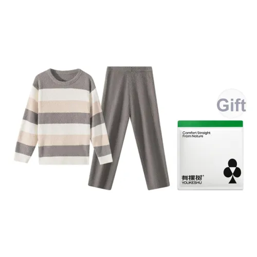 YOUKESHU Мужские пижамные комплекты