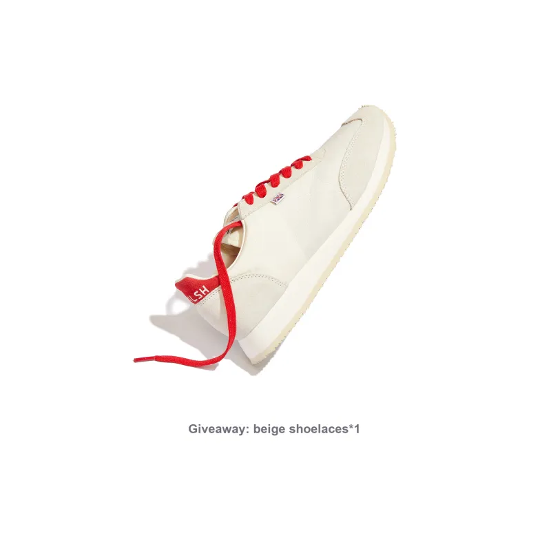 Norman Walsh TDL Slip Resistant, Abrasion Resistant, Balance, Lightweight, Breathable Casual Shoes Unisex White Red-5