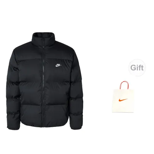 Nike Sportswear Club Puffer Jackets Men Black Gift Bag