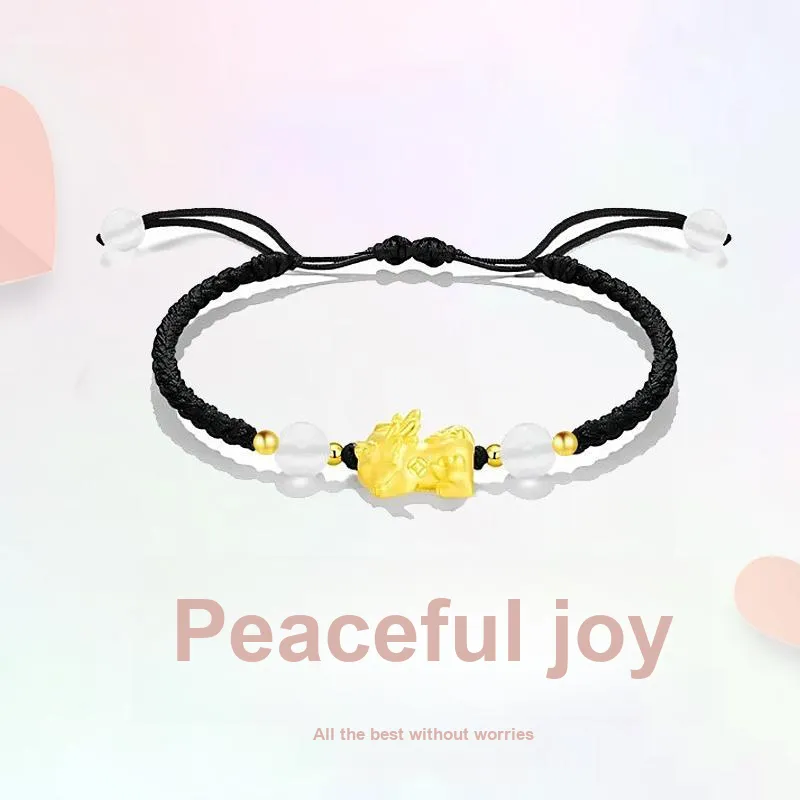 Blooming Petals Alloy Rope Bracelets Unisex-6