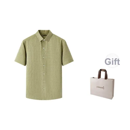 JUDGER Армейский зеленый Мужская рубашка