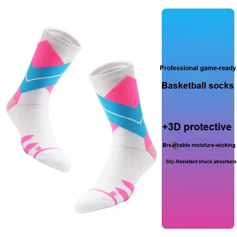 Gentle Welcome Basketball Socks Unisex 3 Pack-2