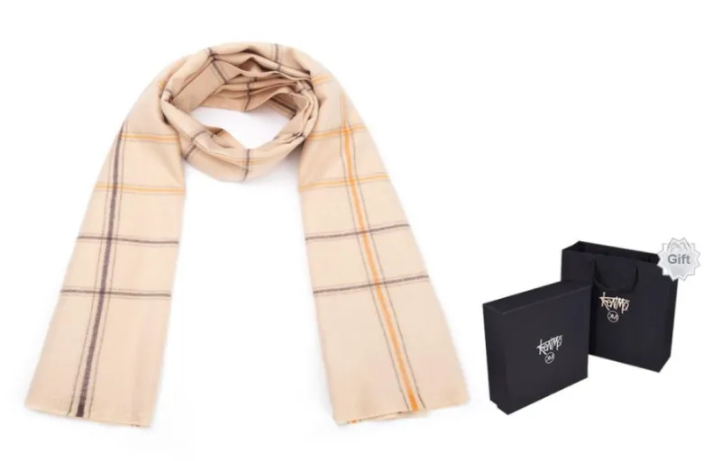 KENMO Knit Scarves Unisex-6