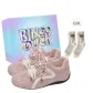 Pink+Exclusive Shoe Box+Gift Socks