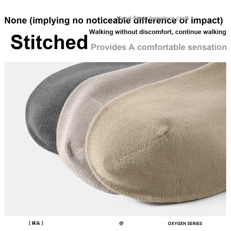 SEM/R No Show Socks Men's 5 Pack-2