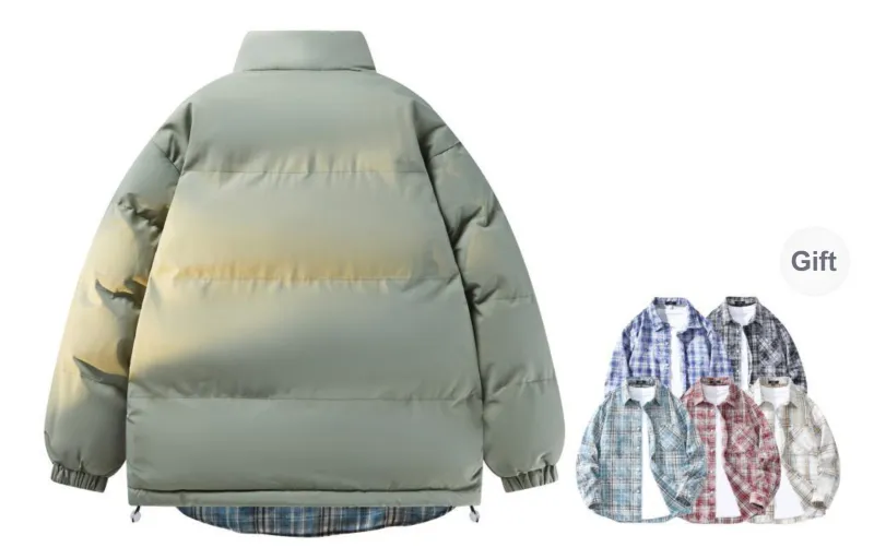 CSKS Puffer Jackets Unisex-66