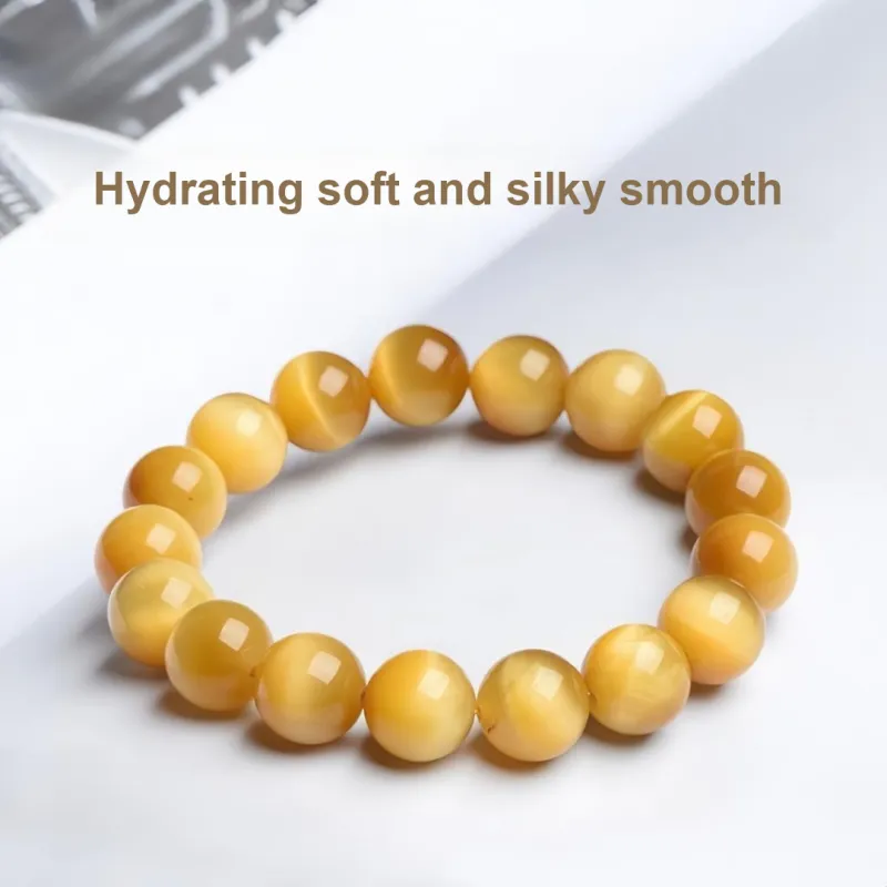 Stone On The Line Tiger's Eye Stone Bracelets Unisex-2