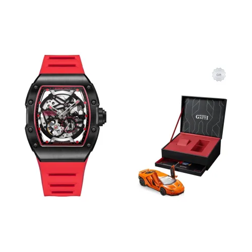 BONEST GATTI Phantom Speed Collection Индивидуальный Модный Часы для Коммутации Автоматический Механический Механизм