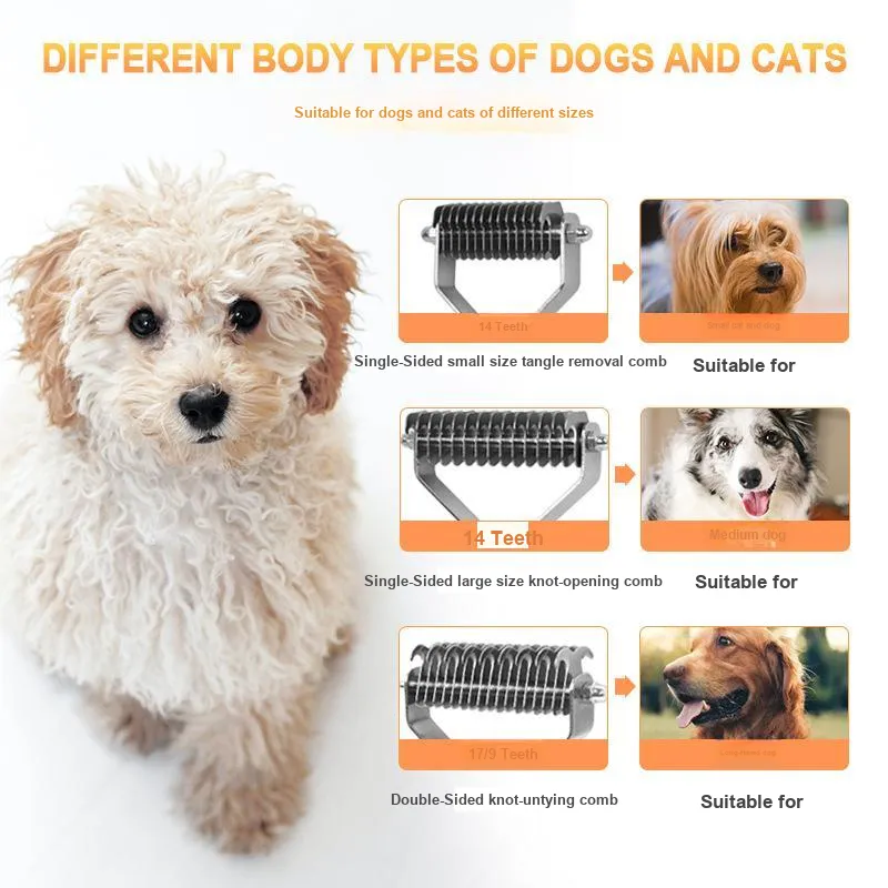 HISTOTREE Cat And Dog Combs & Flea Combs-3