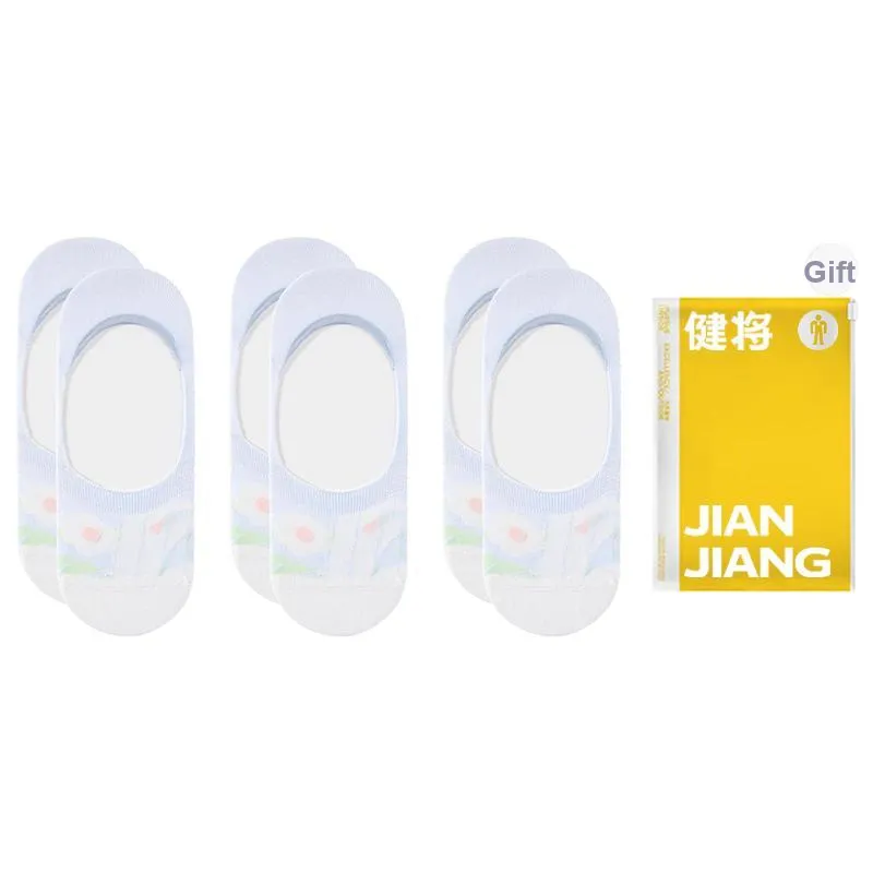 Master No Show Socks Women's Shopping Bag 3 Pack-7