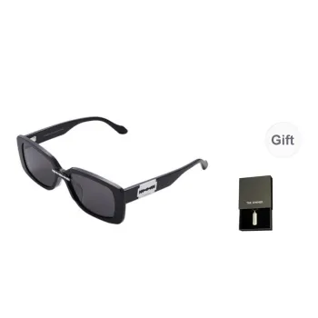 THE OWNER Plate Frame Rectangular Sunglasses Unisex
