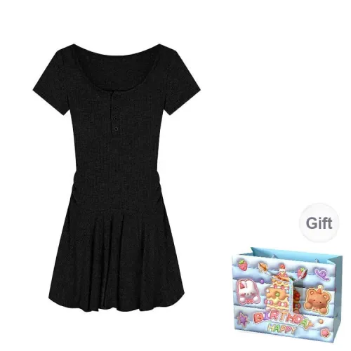 QUIET ANGEL Short Sleeved Dress Women's