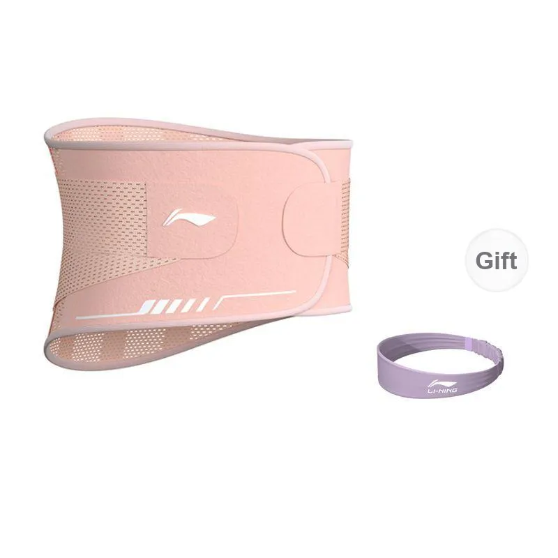 LiNing Back Support Braces Fitness Running Breathable Warm Protective Pressurized And Non Slip Polyester Nylon Unisex-8