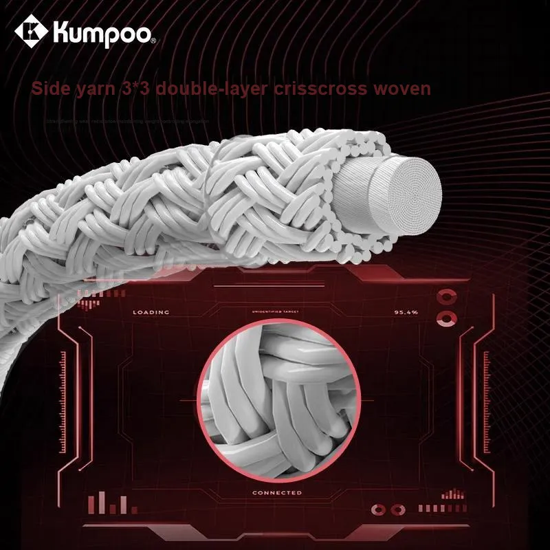 KUMPOO Stretchable And Durable Badminton Racket Strings Competition Training Unisex-4