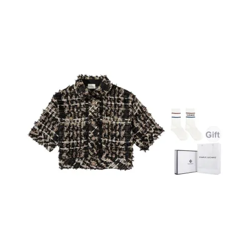 Charlie Luciano Куртка Женская Черное Золото