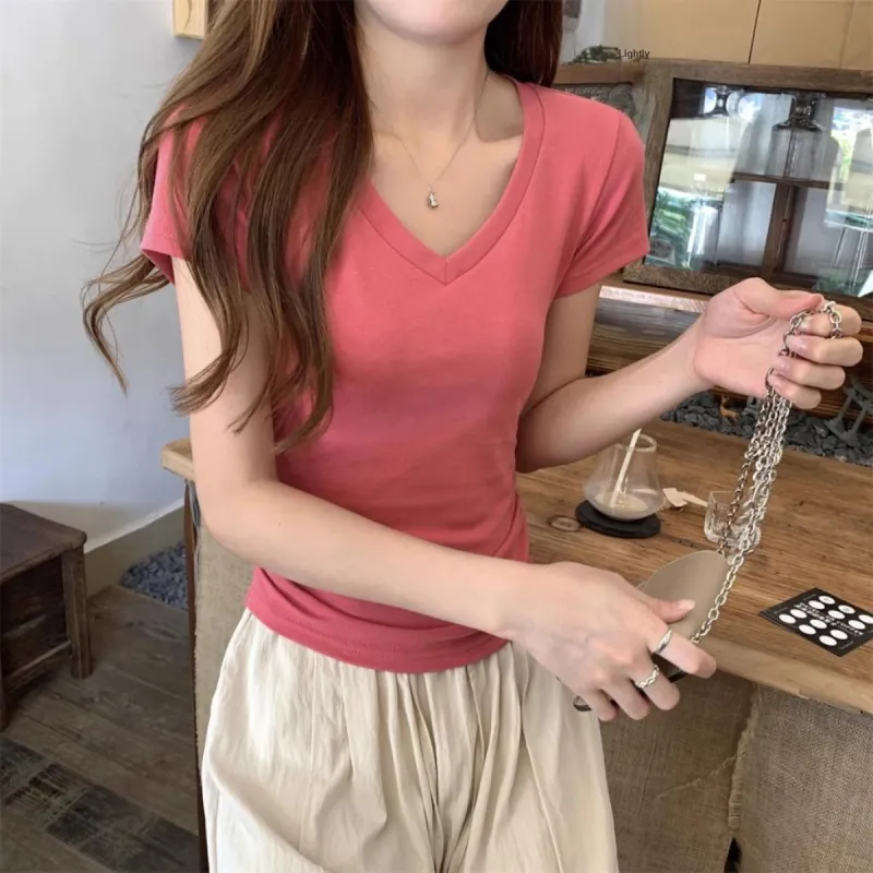 HEISU Set in Sleeve T Shirt Women's-3
