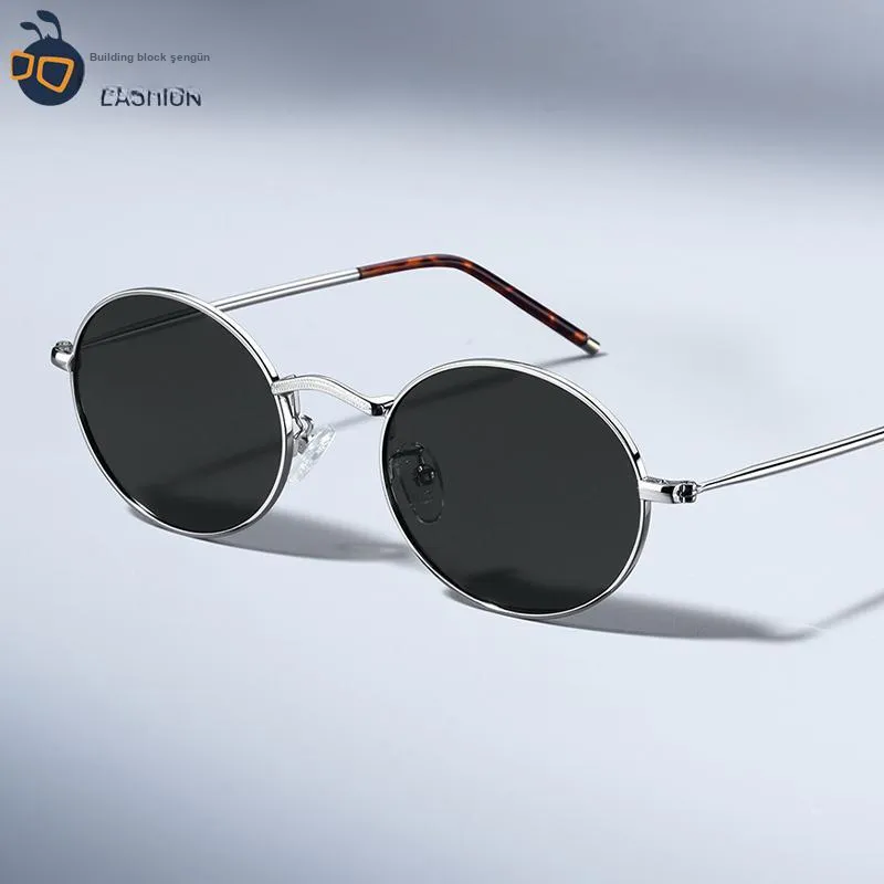 LASHION Alloy Round Sunglasses Unisex-1