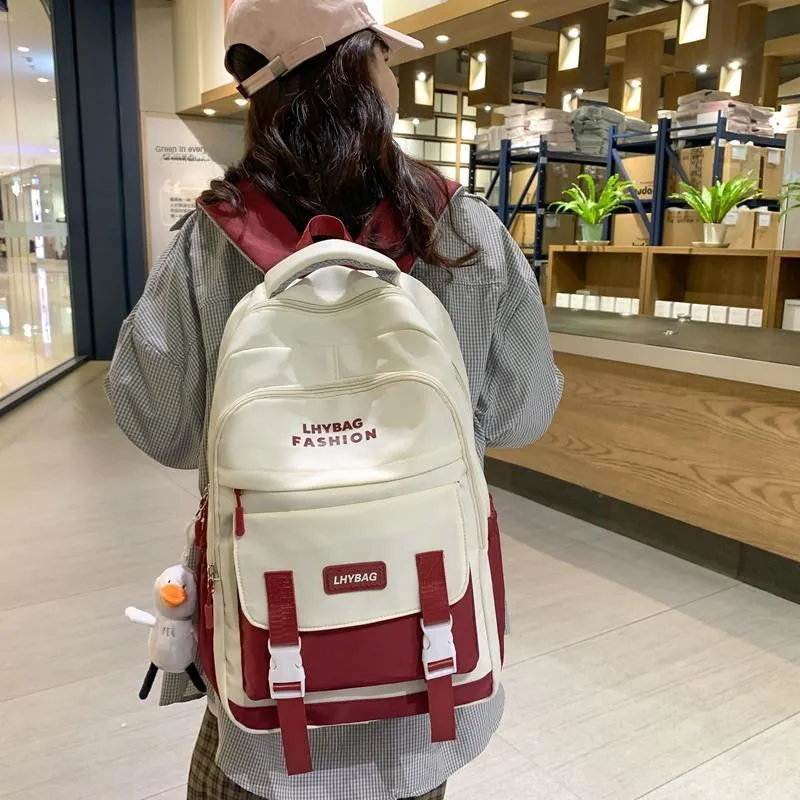 URBAN FOREST Nylon Backpack Women's Multicolor-6