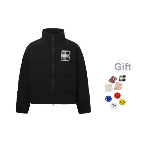 BIPOLAR Пуховик Унисекс Белый Синий Абрикос Черный