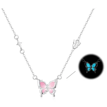 LAOYINFANG S999 Sterling Silver Necklaces Women's