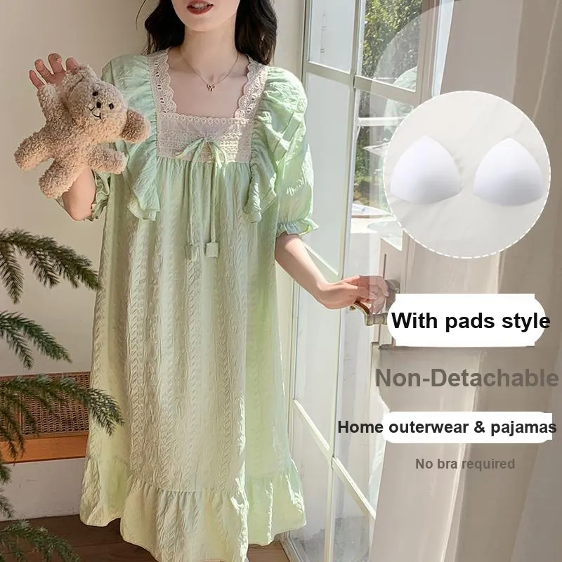 OUSHIBO Nightgown Women's Image Color-3