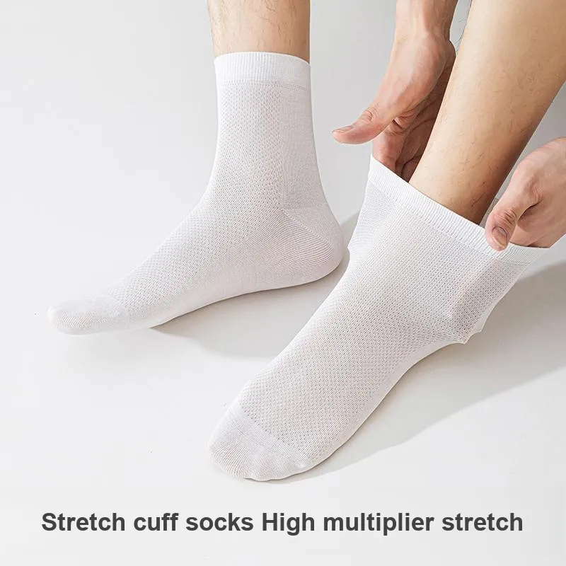 MIIOW Mid Calf Socks Unisex Gift Ribbon 3 Pack-11
