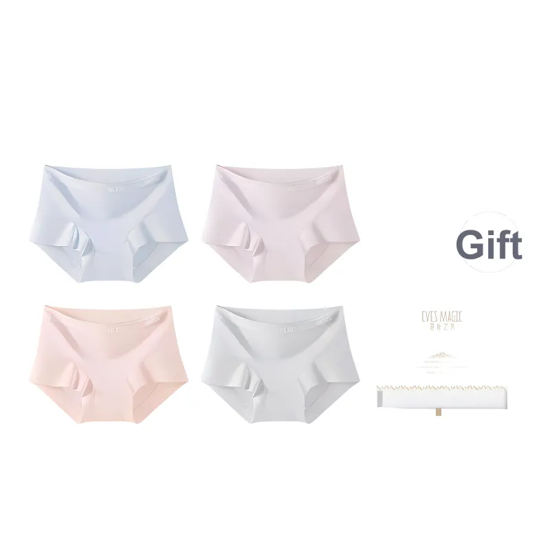 XIA.WA.ZHI.XIU Underpants Women's Shopping Bag 4 Pack-20