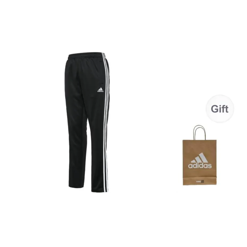 Adidas Casual Pants Unisex Black White-0