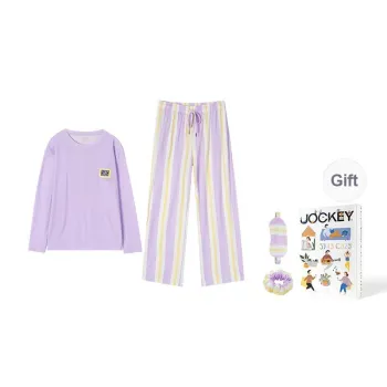 JOCKEY x BERRY AKTUGLU Pajama Set Women's Purple