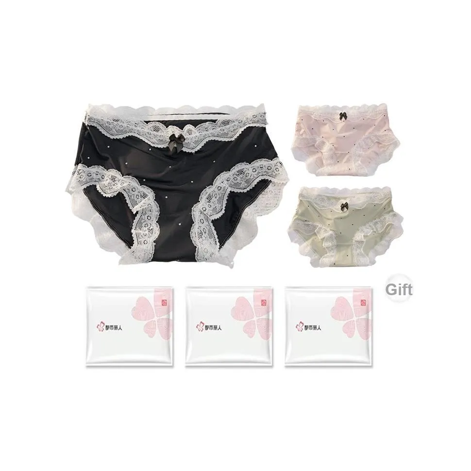 Городская красота Трусики-бикини Женские Сумка для покупок 3 шт