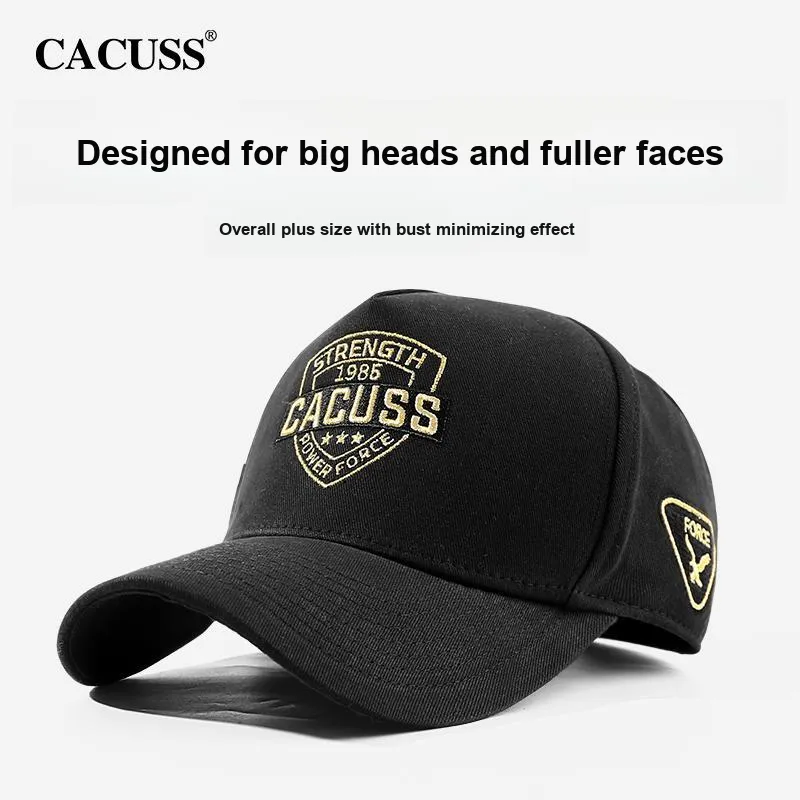 CACUSS Junior 100% Cotton Baseball Caps Hardtop Men's-1