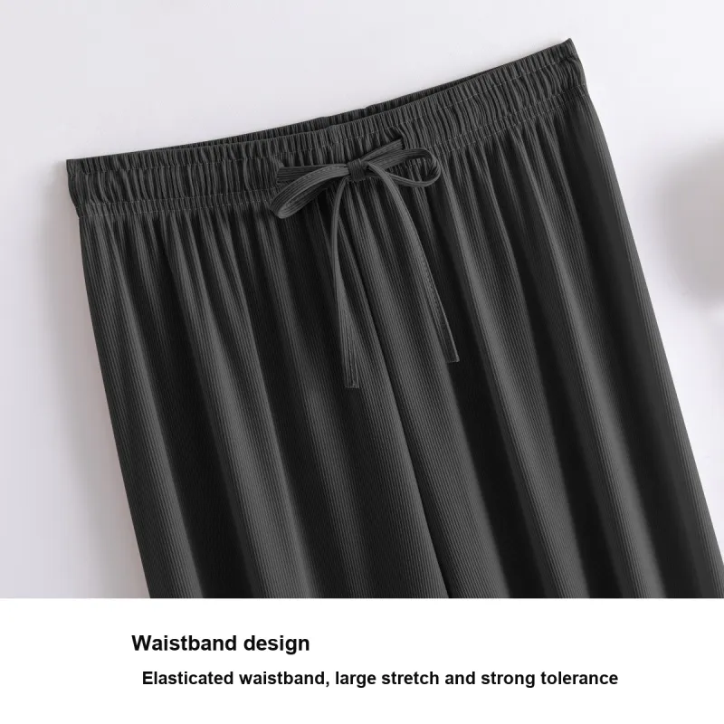 YIMANLI Casual Pants Women's Gray-9