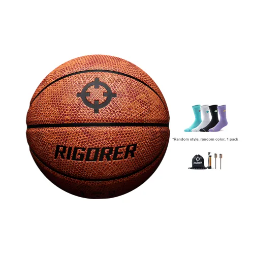 RIGORER PU Basketball Orange Size 7 Ball Training Unisex