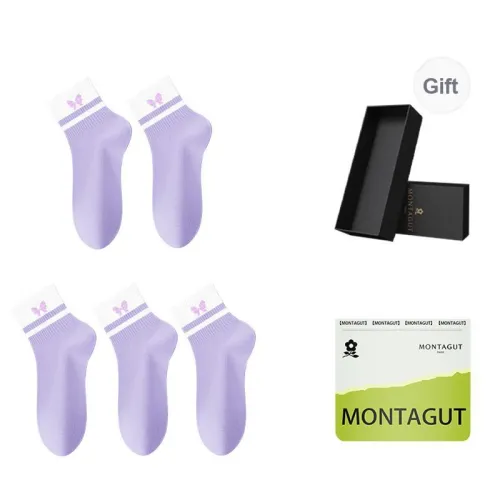 Montagut Mid Calf Socks Women's Gift Box Combination