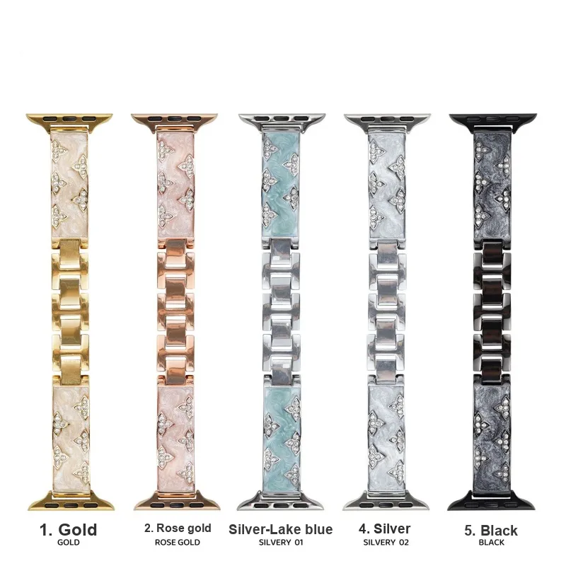CHRROTA Apple Compatibility Watch Band Metal-3