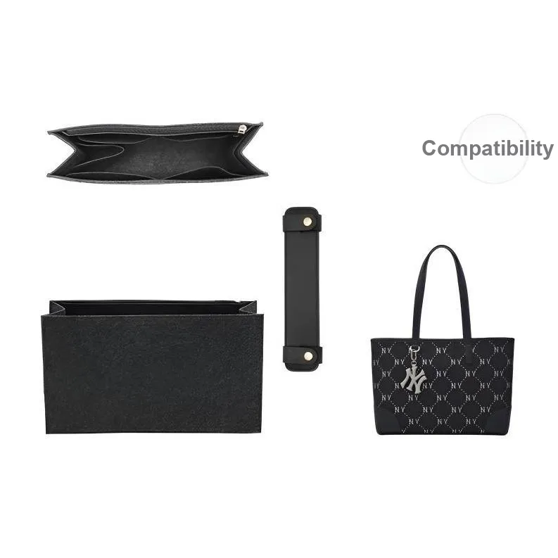 Luxury Care Artisan Workshop Вкладыш из фетра Сумка Женская Черная