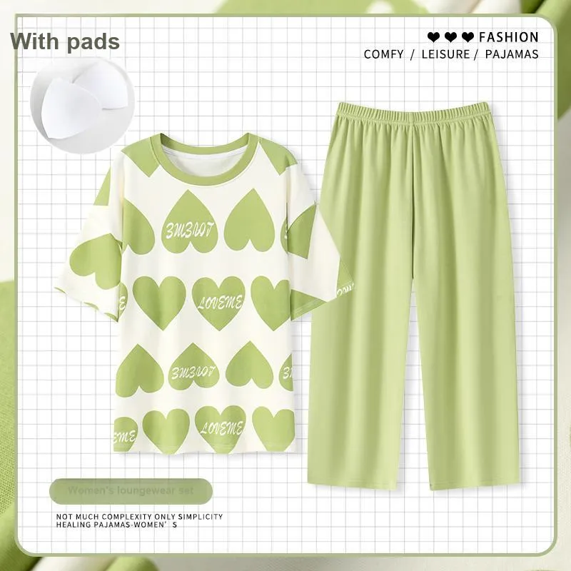 The Story Of The Flower Season Loungewear Women's Grass Green-2