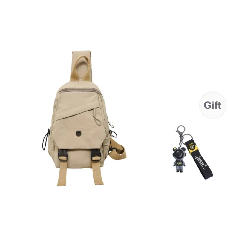 GOBLIN SHARKS 1759 Nylon Backpack Regular Unisex Gray/Black/Khaki/Green-33